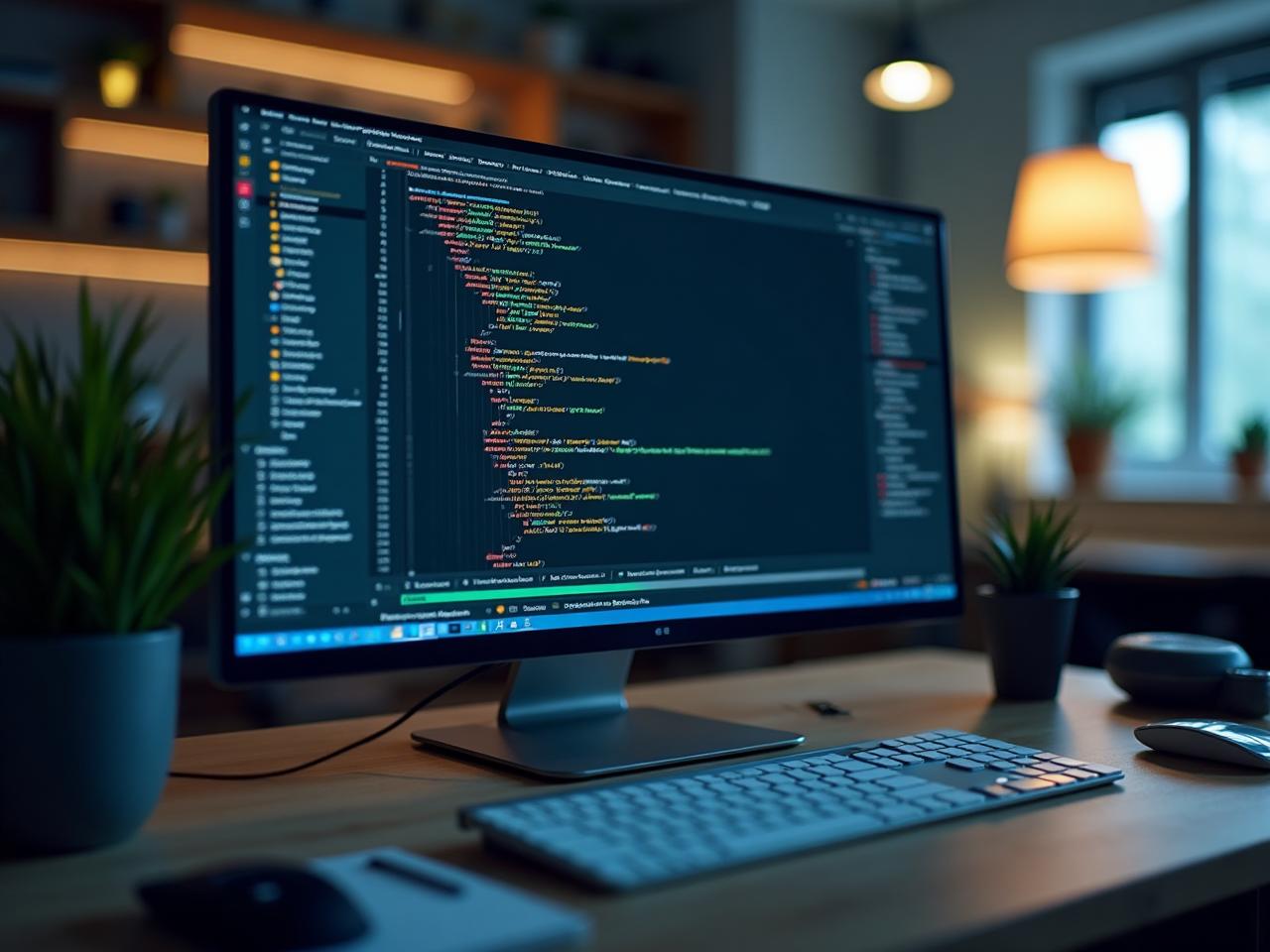 Custom software development workspace